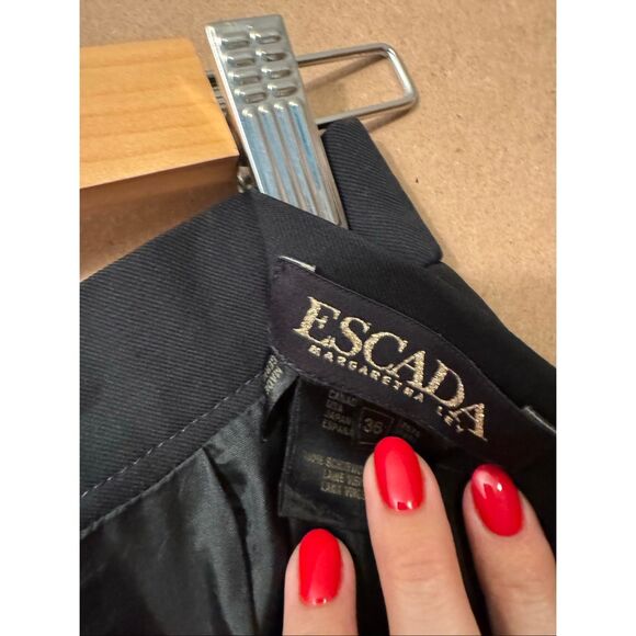 Escada Wool Pencil Skirt - Picture 7 of 7